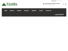 Tablet Screenshot of firstre.com